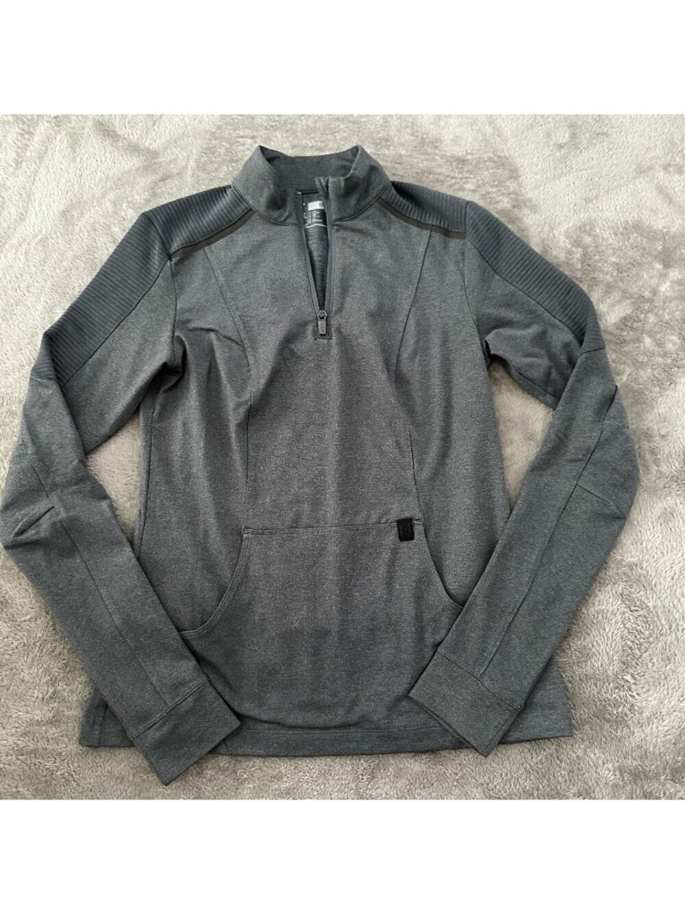 5.11 Tactical Tessa 1/4 Quarter Zip Pullover Shirt Women's SMALL Gray